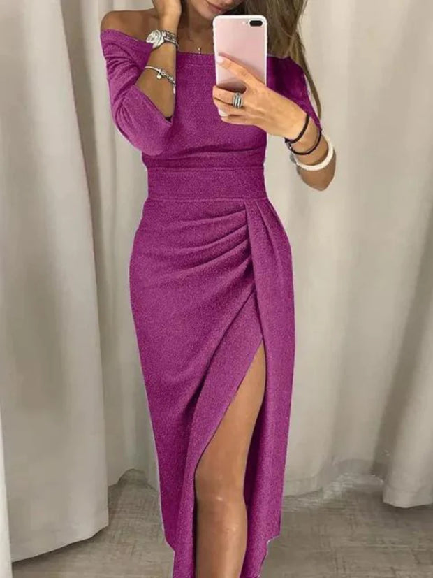 Elena | Lange elegante dames jurk