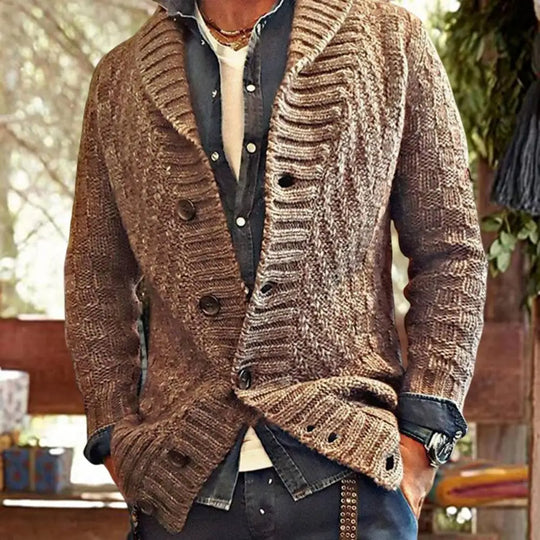 Leonard™ | Gebreide Cardigan vest