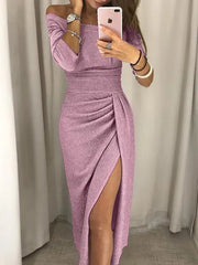 Elena | Lange elegante dames jurk