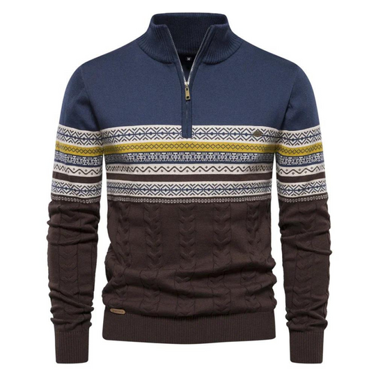 Santino | Moderne sweater met retro patronen